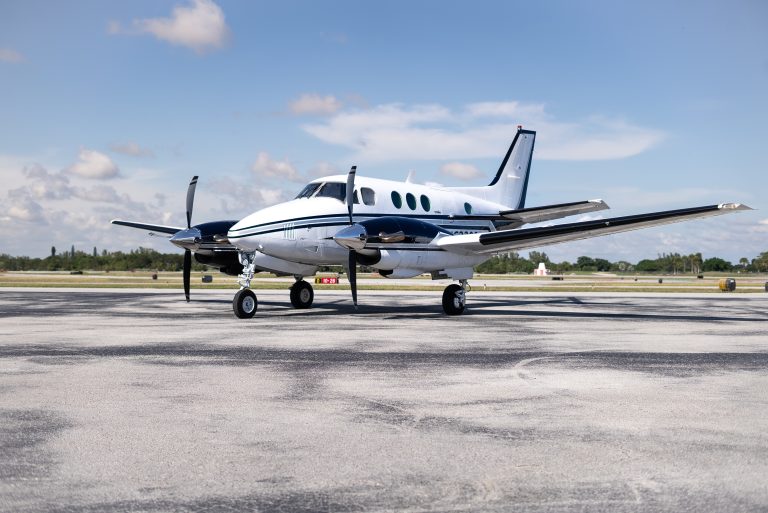 1981 King Air C90, LJ-989, sold aircraft