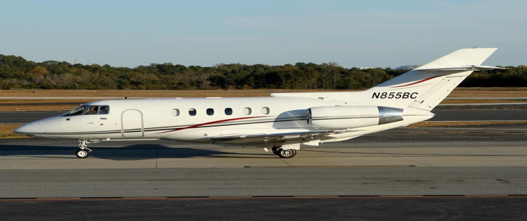 1986 Hawker 800A, 258055, sold aircraft